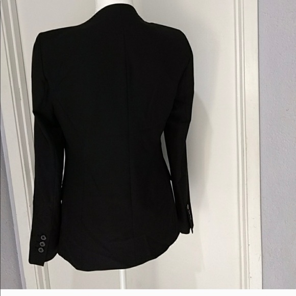 Zara Woman Black Jacket, Open Front - Picture 2 of 5